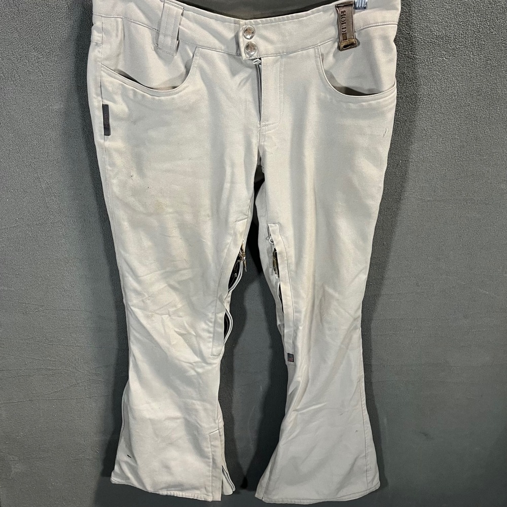 Holden Snowboard Pants Tan Mens Medium Technical Ski Snow Trousers Vented